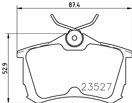 FREN BALATA ACCORD ARKA EURO (DİSK) 90-93 98-02 IOTO