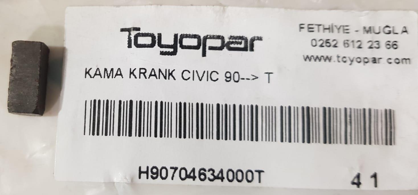 Honda Civic 1990-2005 Krank Kama / Kaması