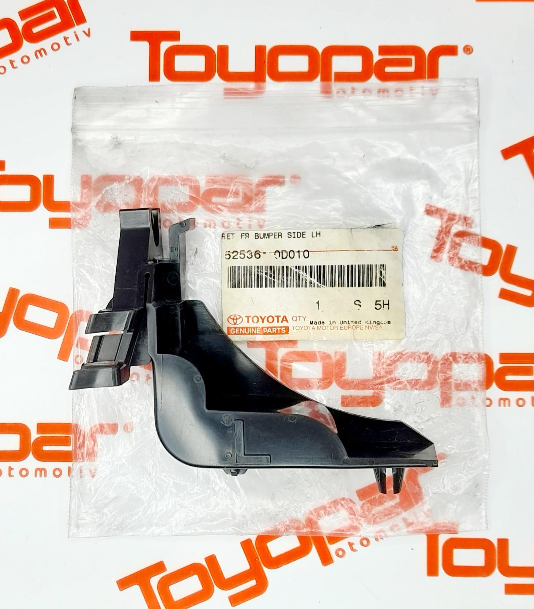 Toyota Yaris 2003-2005 Ön Tampon Braketi Sol ORJİNAL 525360D010